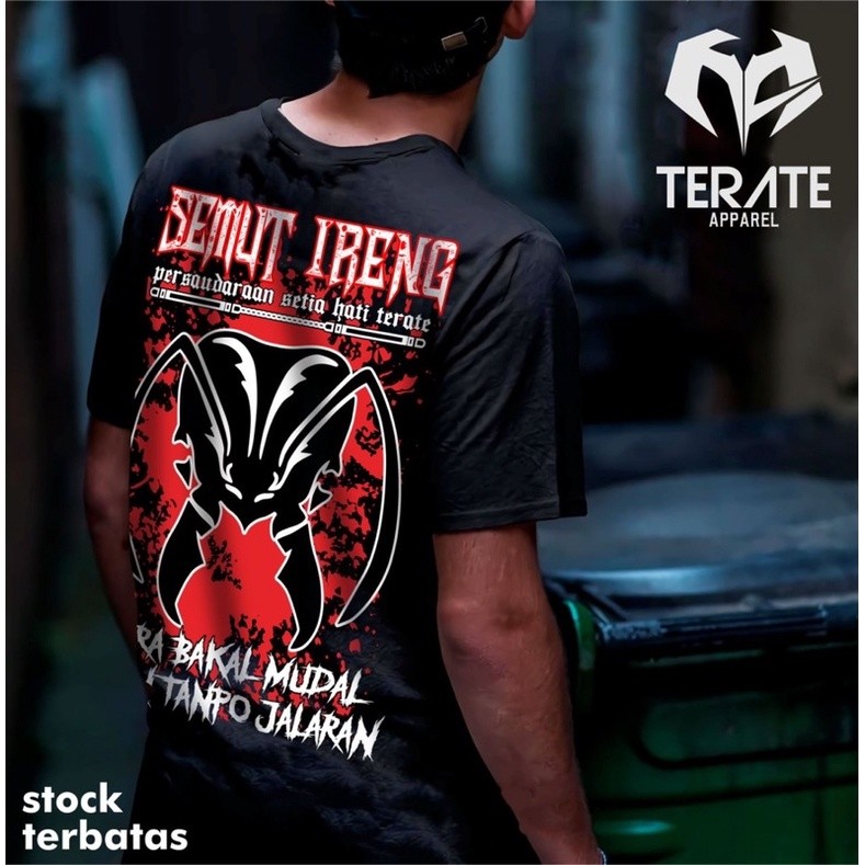 KAOS PSHT SEMUT IRENG || KAOS SEMUT IRENG SABLON || KAOS BLACK ANT