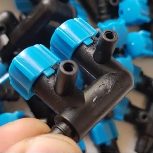 Kran udara aerator / stop kran 2 lubang