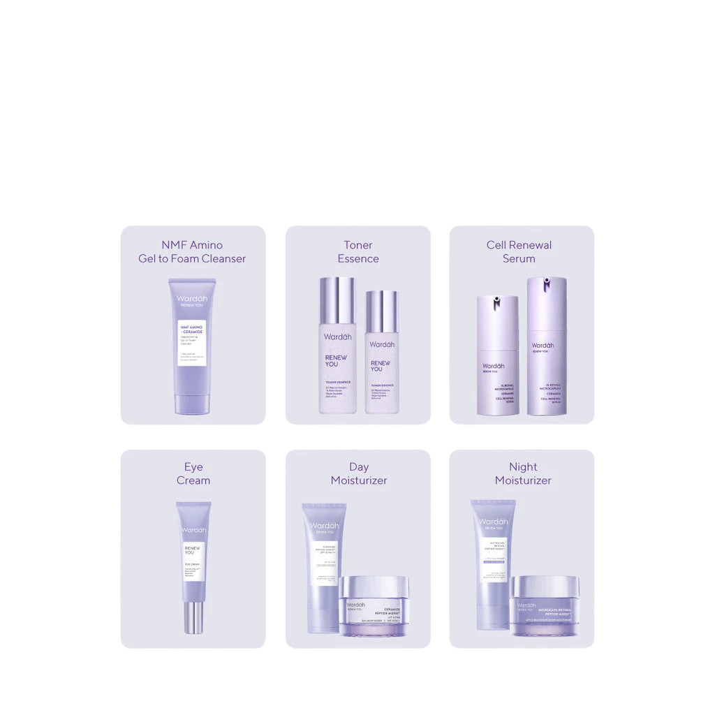 WARDAH Renew You Series Lengkap - Skincare