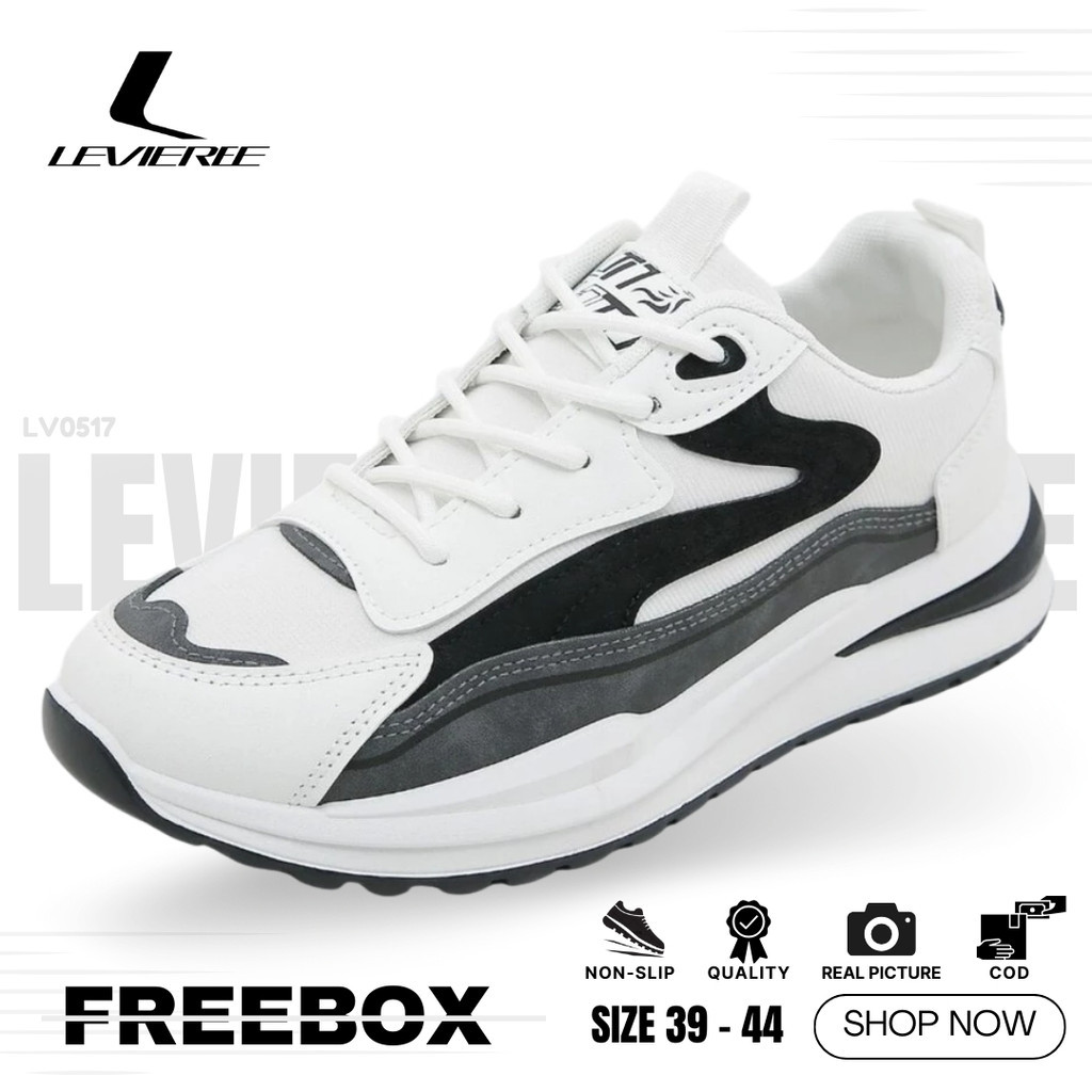 AIMAN STORE BERKAH LVR Mingyu Sepatu Pria Sneakers Fashion Sepatu Kasual FREE BOX LV0517