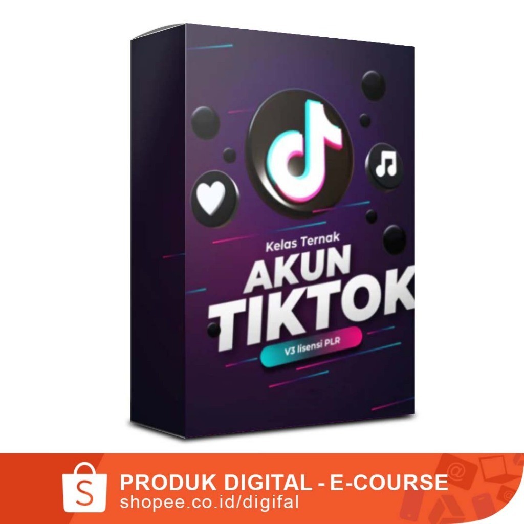 Kelas Ternak Akun Tiktok V3 - Akun Jutaan Followers dan Likers Dapatkan Penghasilan