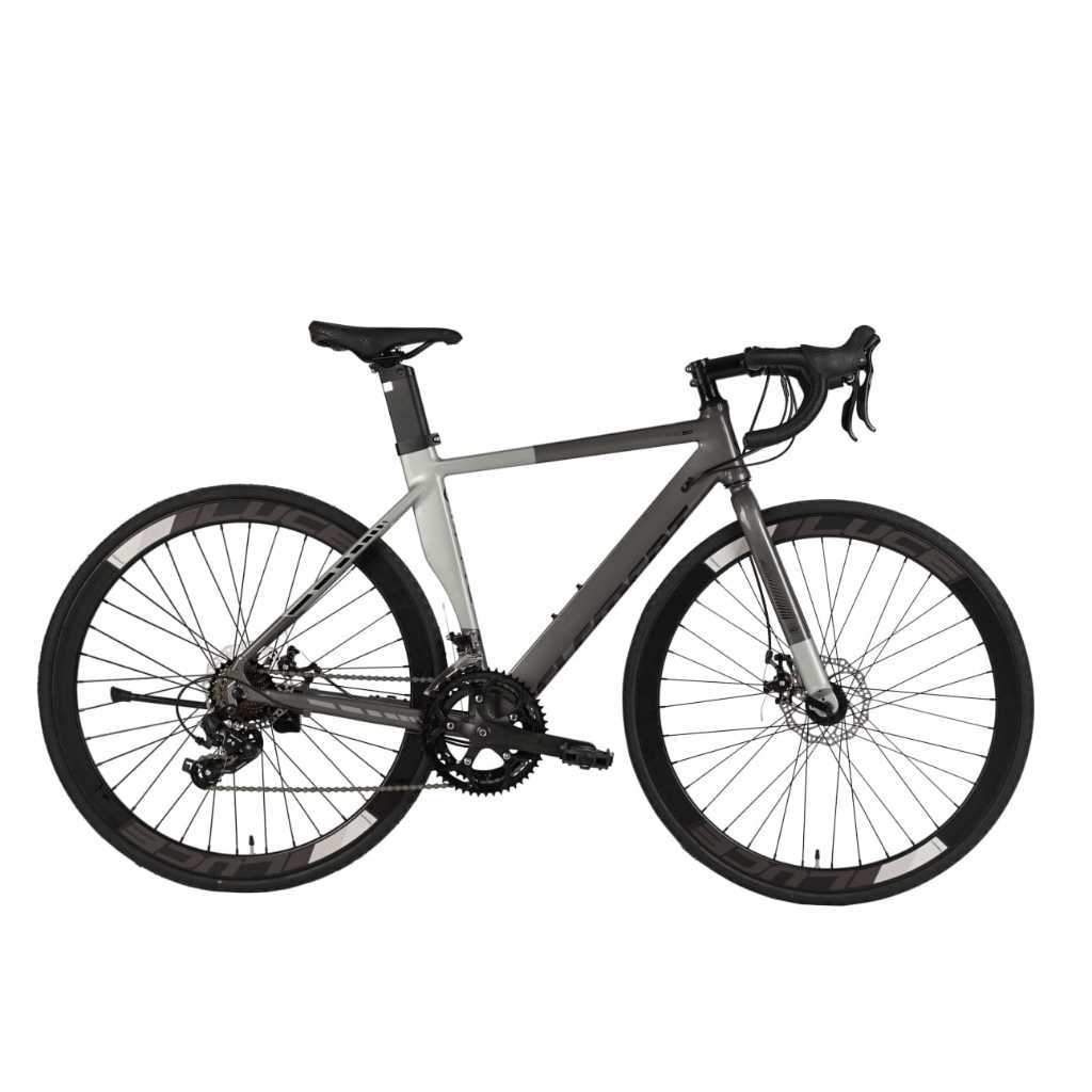 SEPEDA BALAP ELEMENT FRC 50 ROAD BIKE 700C FRAME ALLOY 2X8 SPEED BY ELEMENT TERBARU ELEMENT  FRC 38