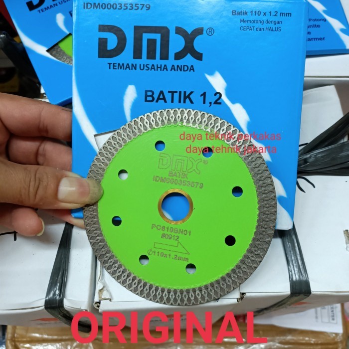FUJA.ID PROMO dmx batik - pisau potong granite dmx - diamond wheel dmx batik potong