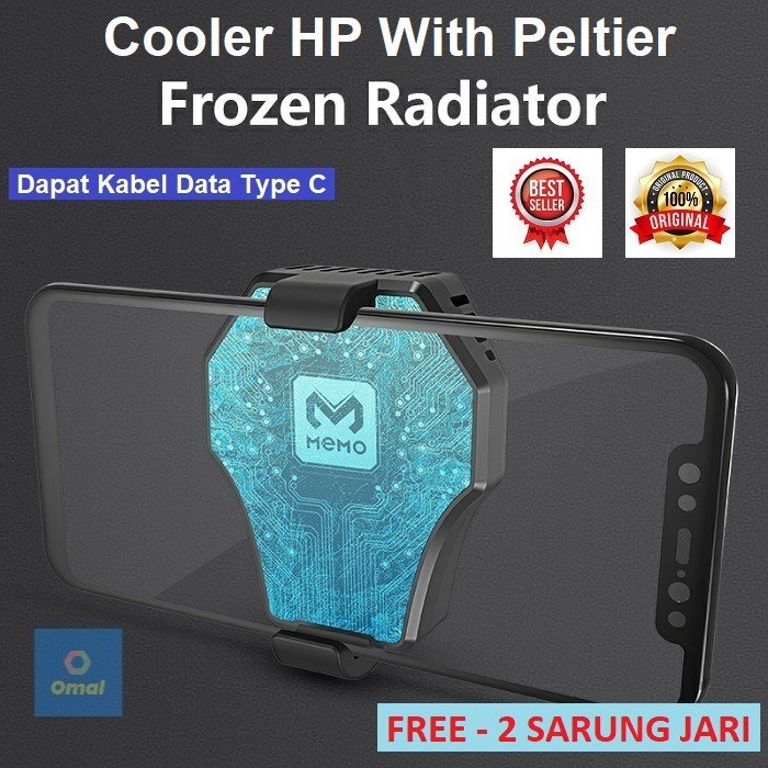 Memo DL-01 Fan Cooler Cooling Radiator HP Pendingin HP DL 01 Peltier