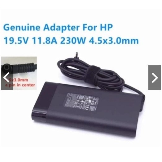 Adaptor Charger CASAN Laptop HP Victus Gaming 16 16-s0009AX 16-s0010AX 19,5V 11,8A 230W Compatible w