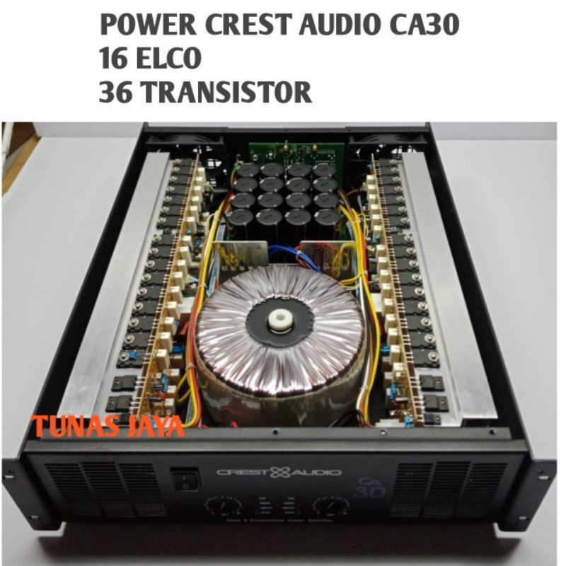 POWER AMPLI CREST AUDIO CA30 POWER CREST AUDIO CA 30