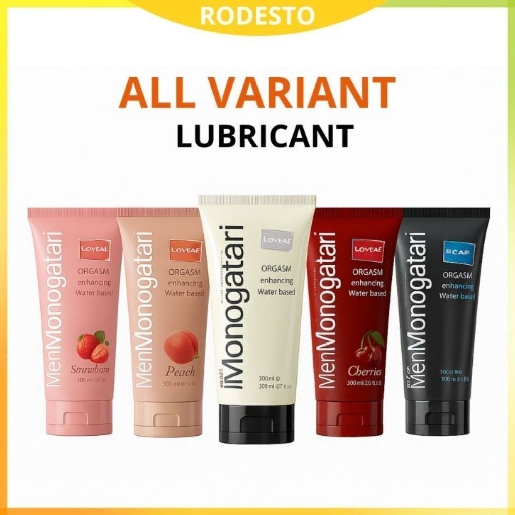 PROMO BURUAN CO BOYYY  Monogatari Original Lubricant Monogatari 200ml all Varian ciciani terbaik~