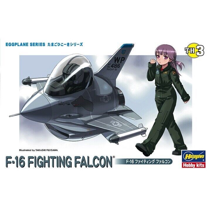 Hasegawa 60103 Eggplane series F-16 Fighting Falcon