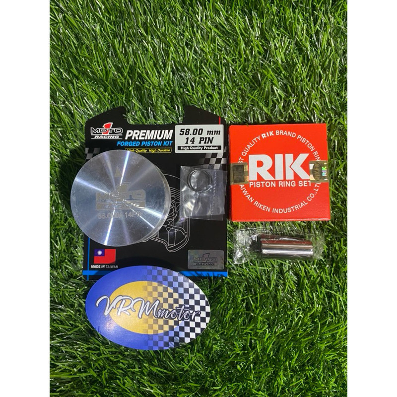 Piston seher moto 1 59 pin 13 58,5 pin 13 pin 13 58 pen 13 pen 14 59 pin 14 forged moto1 forging