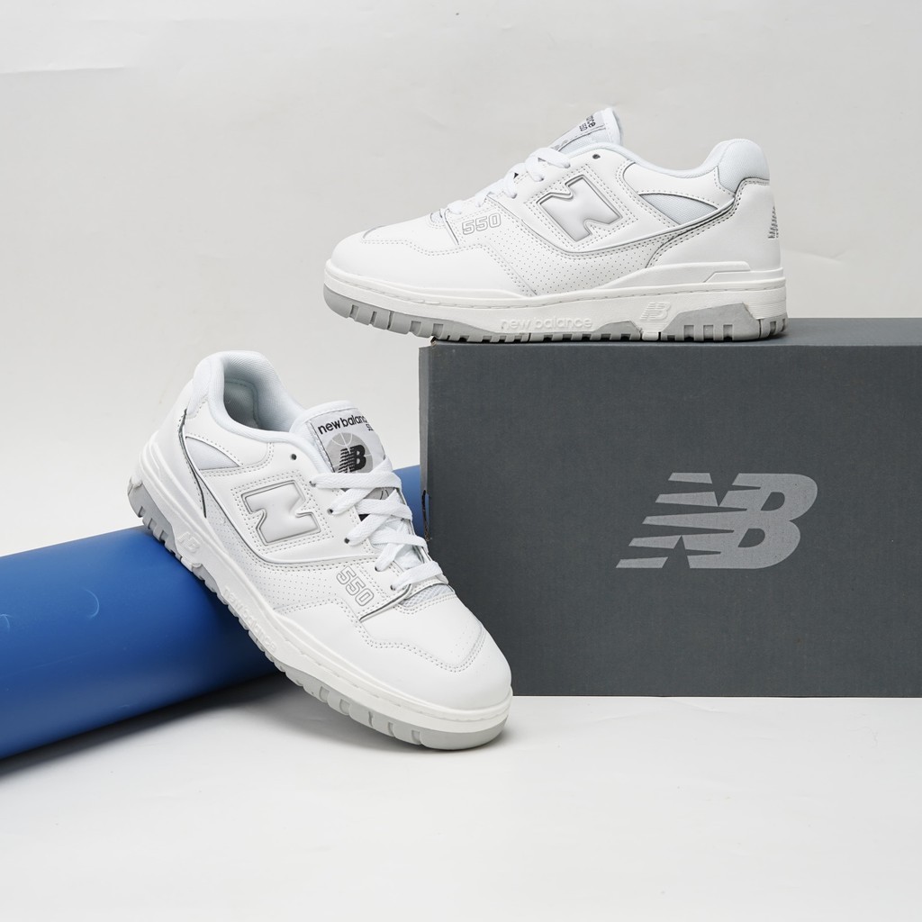New Balance  550 White Grey