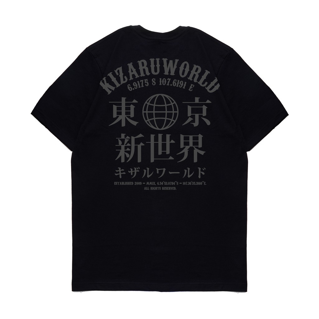 KIZARU - T Shirt Classy Kizaru's JAPAN KURO Kaos Pria