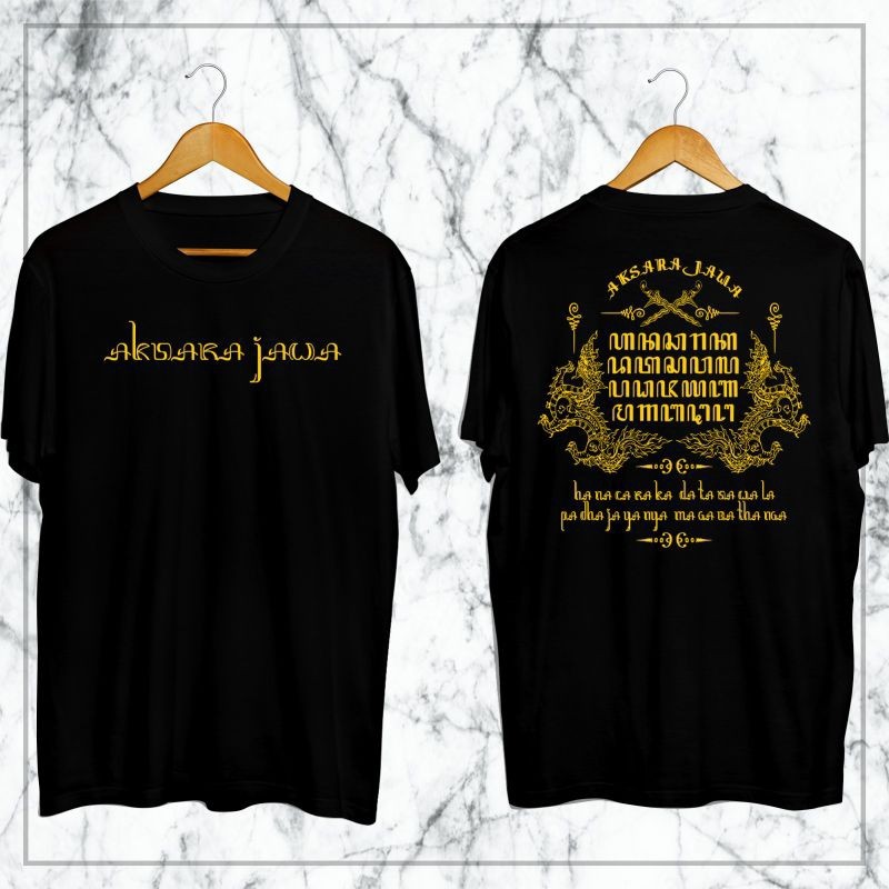 KAOS NETRAL TEMA JAWA KAOS BUDAYA HANACARAKA BAJU AKSARA JAWA TERBARU OBLONG PRIA WANITA DISTRO