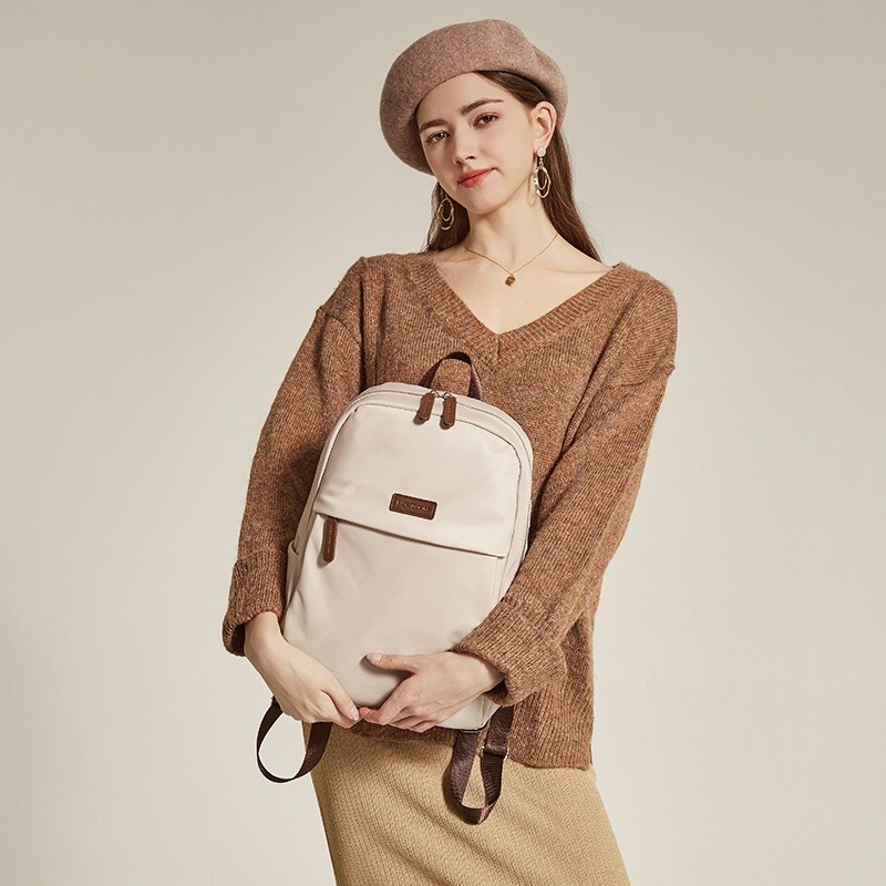 MOSSDOOM Tas Ransel Wanita Ransel Siswa Tas Ransel Multifungsi Backpack