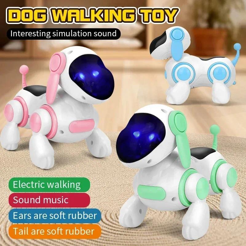 Robot Electronic Dog Robot Dog Stunt Walking Dancing Toy Intelligent Touch Remote Control Electric P