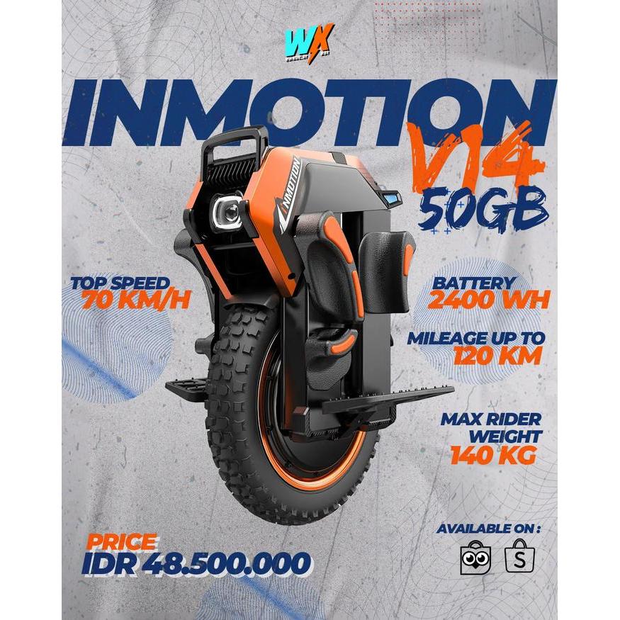 Inmotion V14 50GB Electric Unicycle
