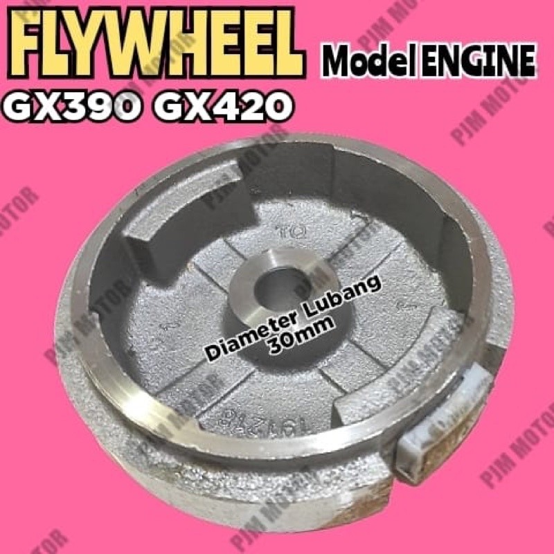 Gx390 Flywheel Roda Magnit magnet Mesin pengerak Gx390 Gx420 Honda 13Hp 16Hp