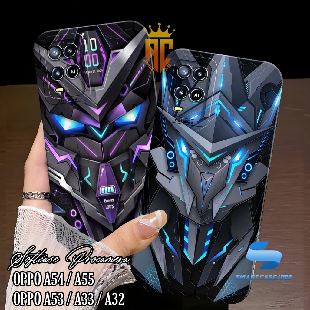 Softcase Oppo A54 / Oppo A55 / Oppo A53 / Oppo A33 / Oppo A32 - Case Oppo - Case Hp - Cassing Robot 