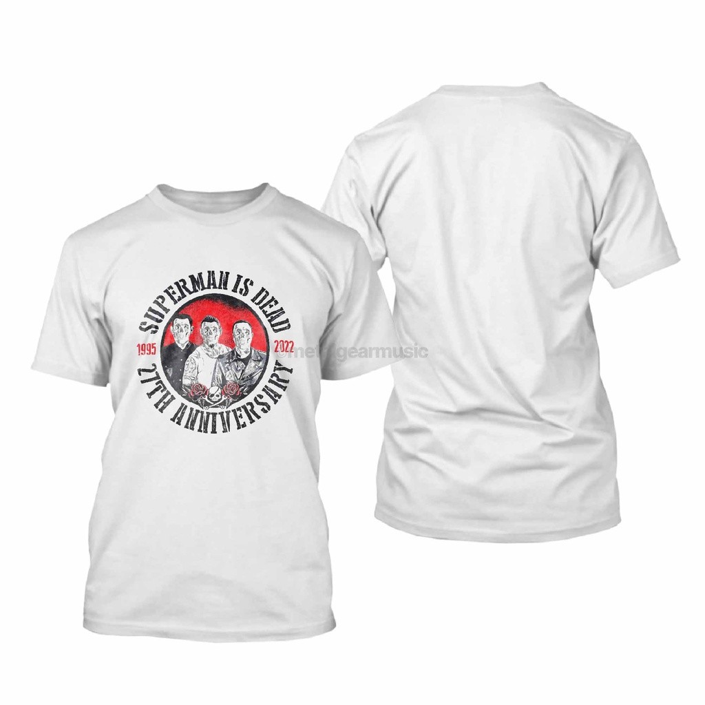 Original Superman Is Dead - 27Th White Tshirt