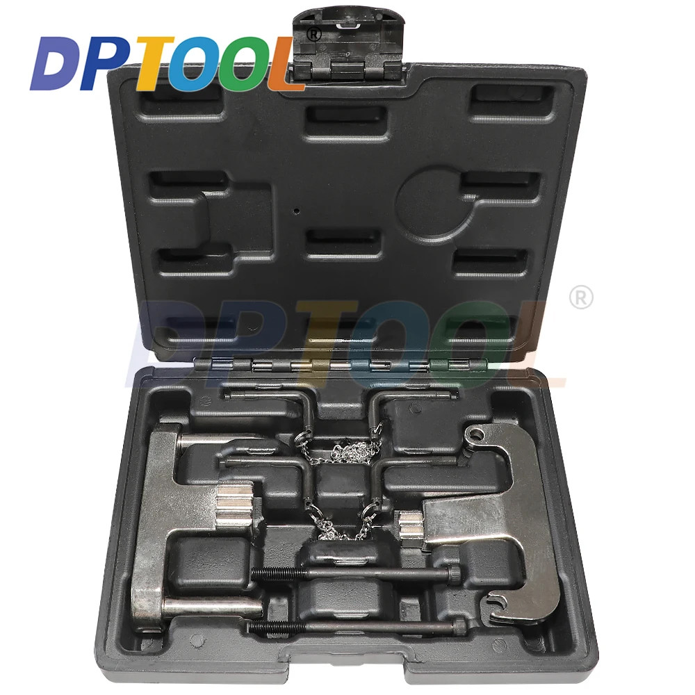 Car Engine Timing Tool Kit For Mercedes-rysler-Jeep Benz M112 M113 M137 M156 M272 M273 Flywheel &Can