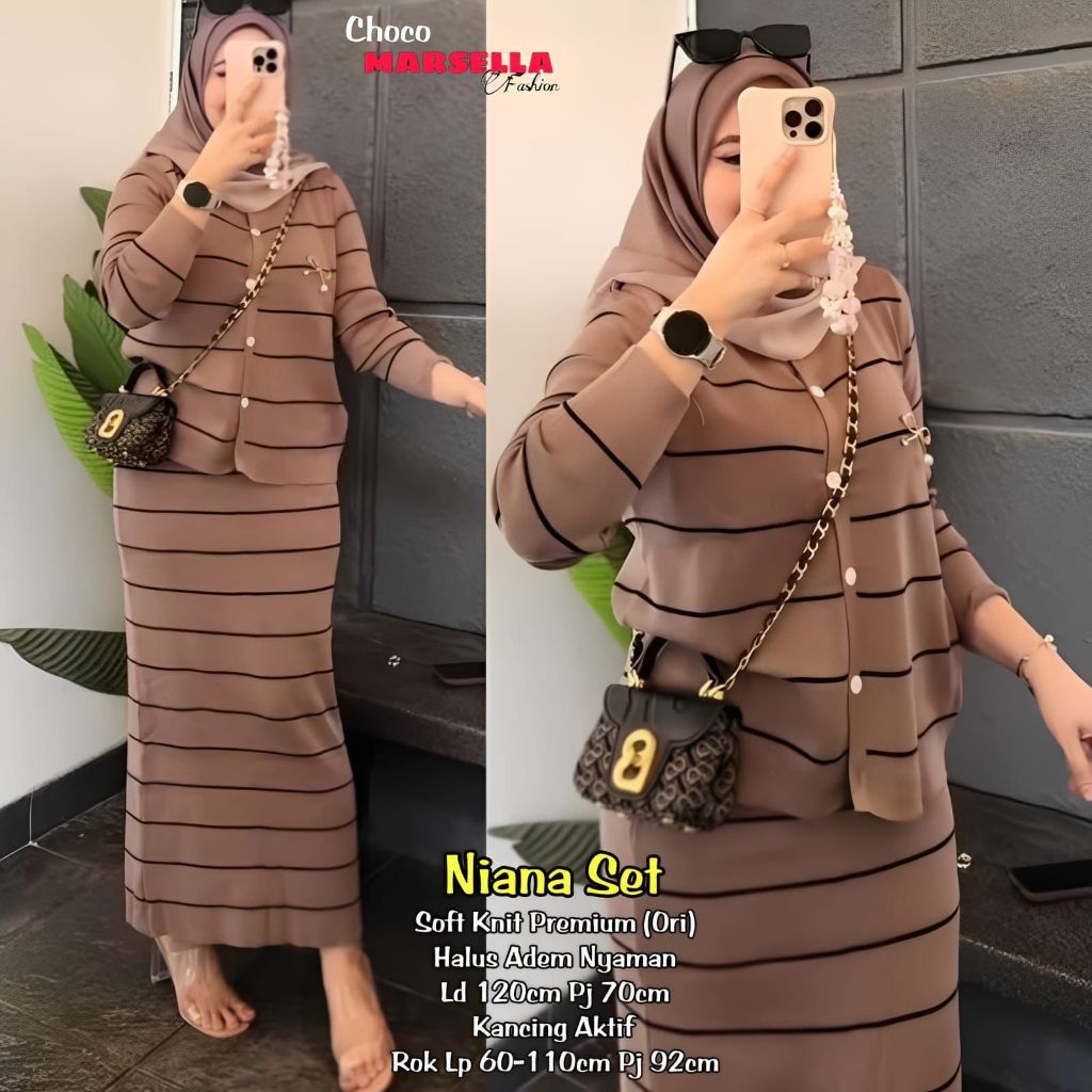 Setelan Terbaru Niana Setelan ORIGINAL MARSELLA id