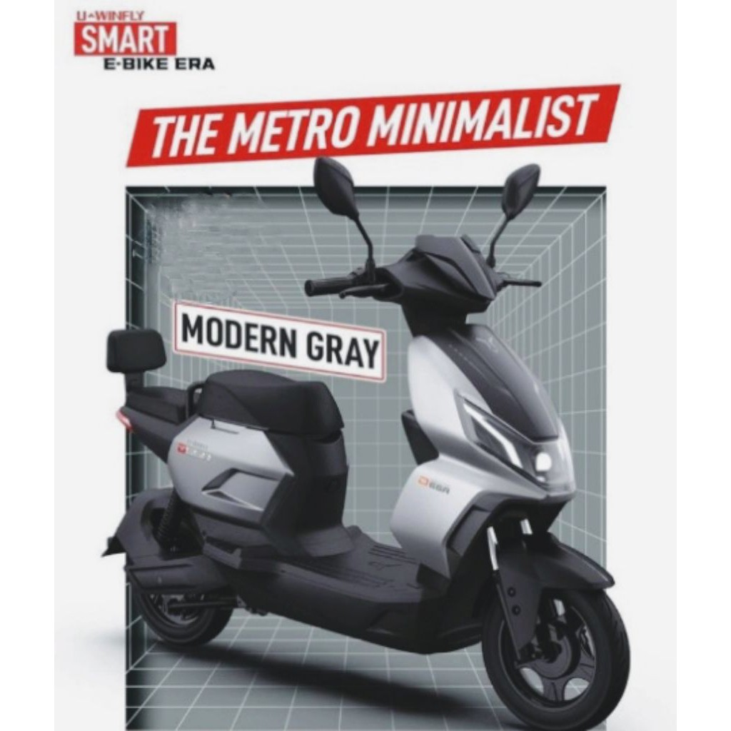 PROMO Sepeda Listrik U-WINFLY D66A 600 Watt Garansi Resmi Terbaru