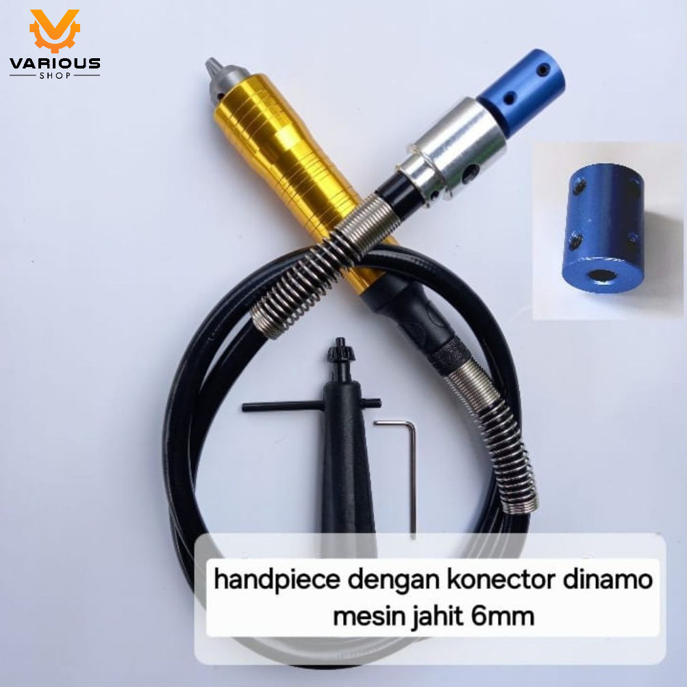 Handpiece  Bor Gantung Tuner Porting Dinamo Mesin Jahit