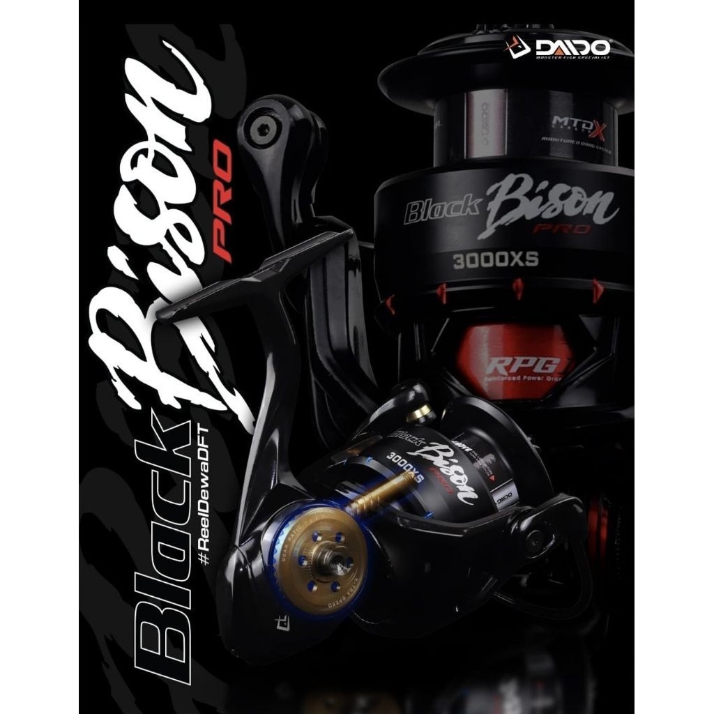 Reel Daido BLACK BISON Pro XS Saltwater