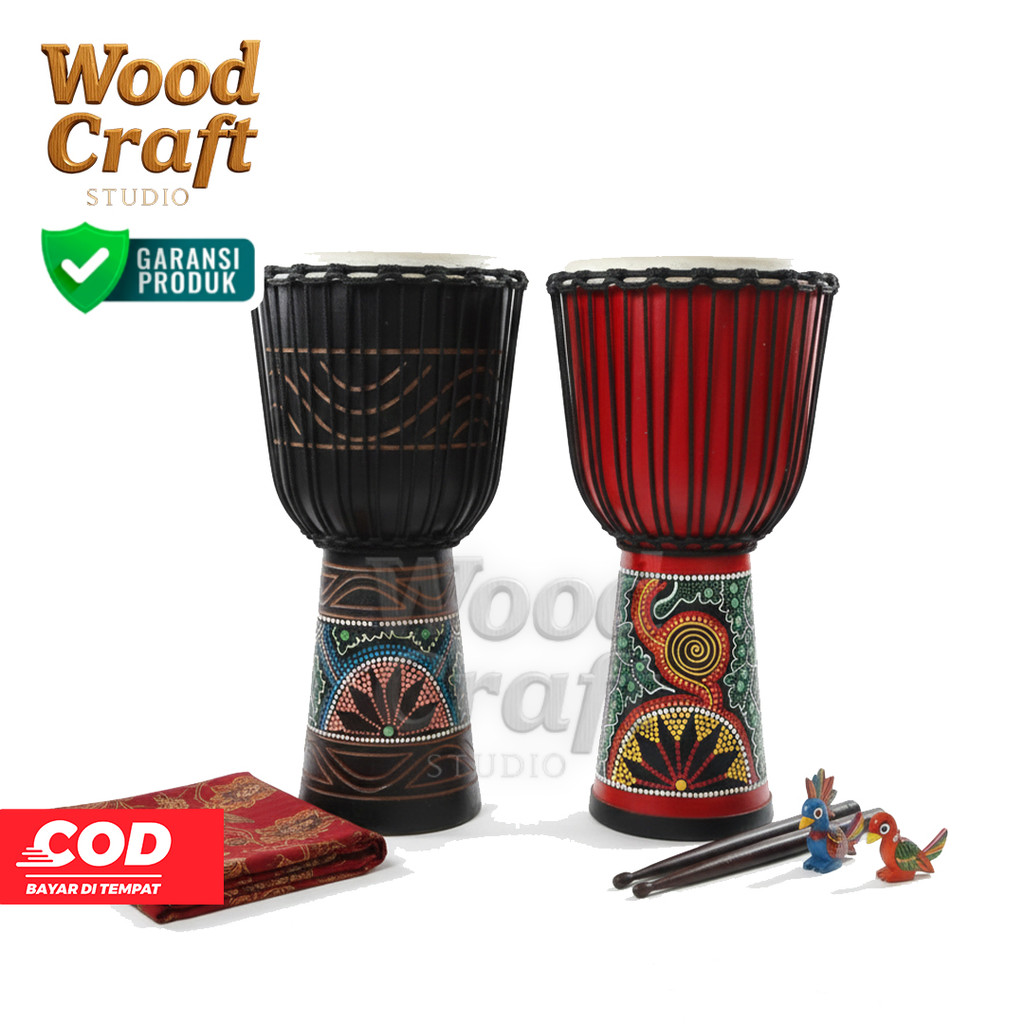 Kendang jimbe 60 cm alat musik tradisional