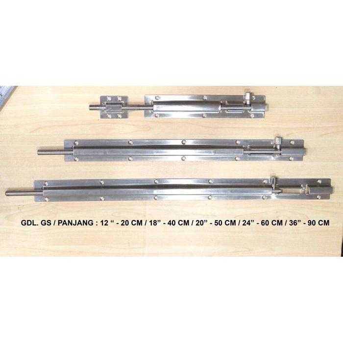 Grendel Pintu 60 Cm / Slot Pintu