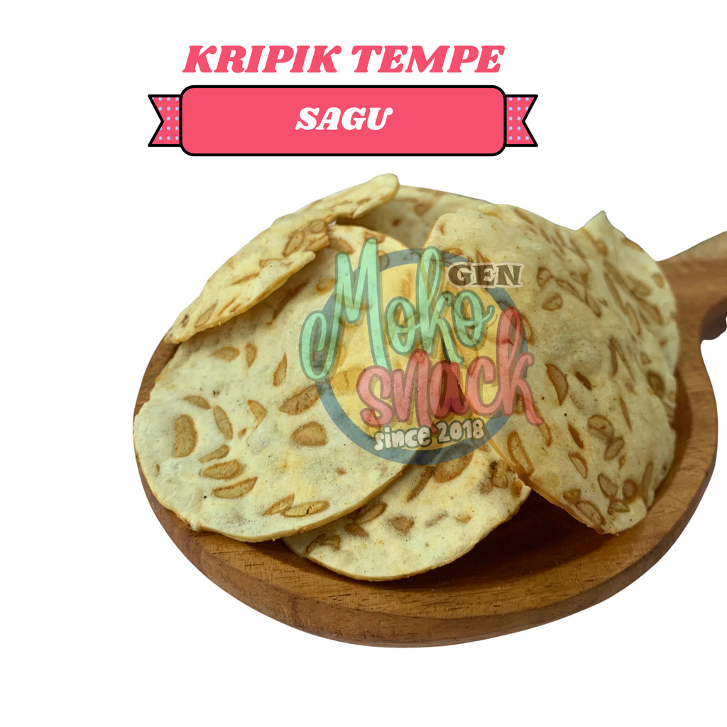 KRIPIK TEMPE SAGU KEMASAN 250gr [Snack Kiloan]