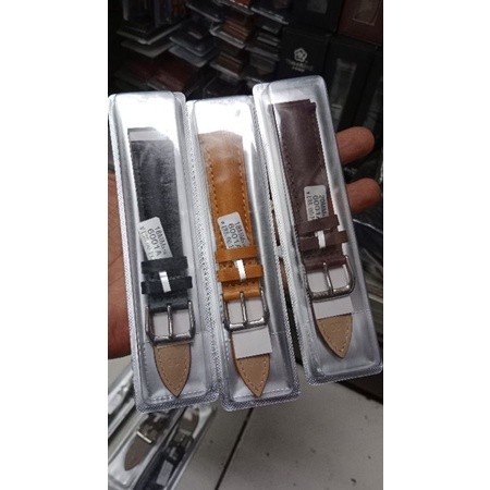 Tali jam tangan kulit Time king