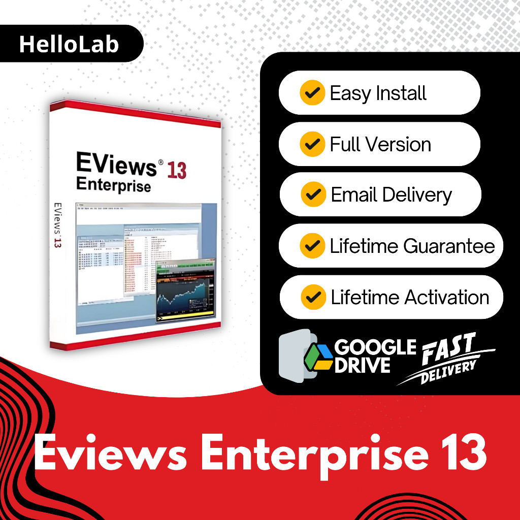(WIN) Eviews Enterprise v13.0 Full Version