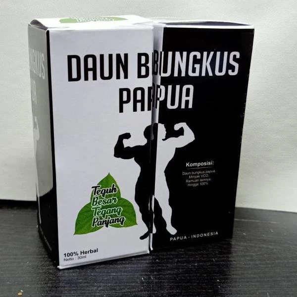 DAUN TIGA JARI HERBAL TRADISIONAL PAPUA DAUN BUNGKUS 100%  ASLI ORIGINAL - Wantong.ID