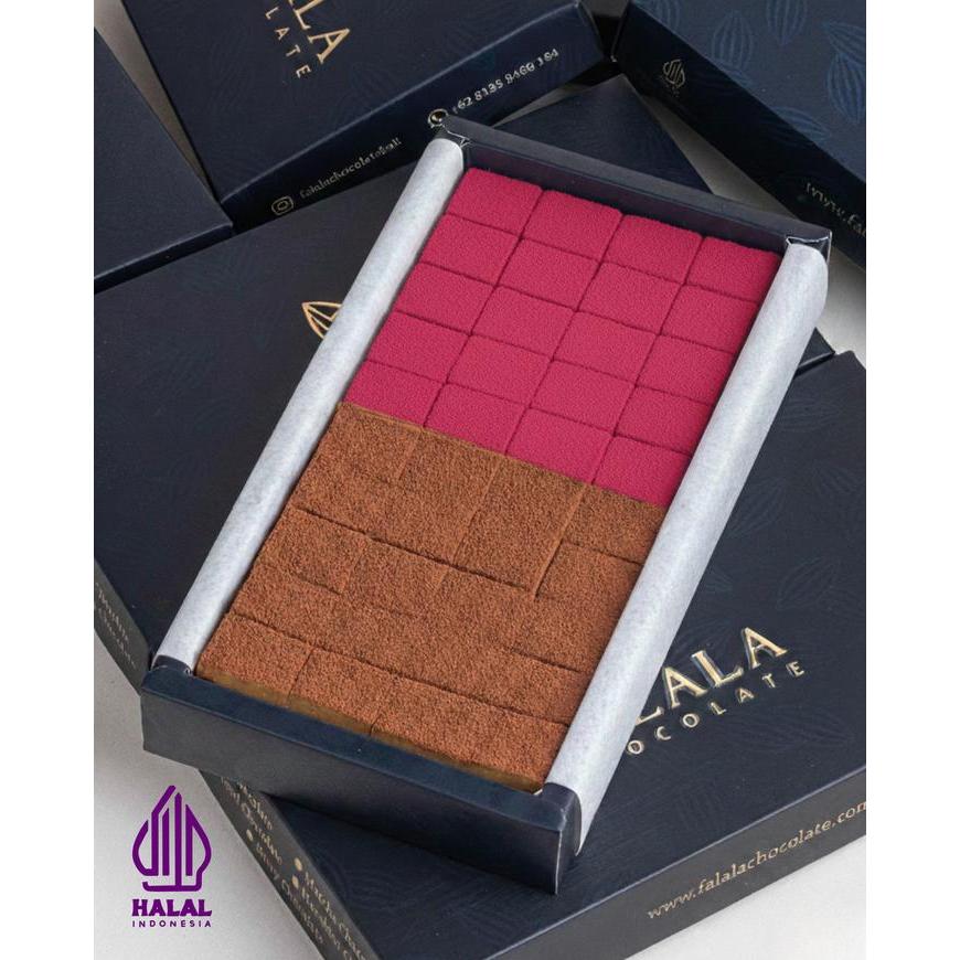 Falala Chocolate Mix Caramel & Berry Chocolate (Japanese Nama Chocolate Premium)
