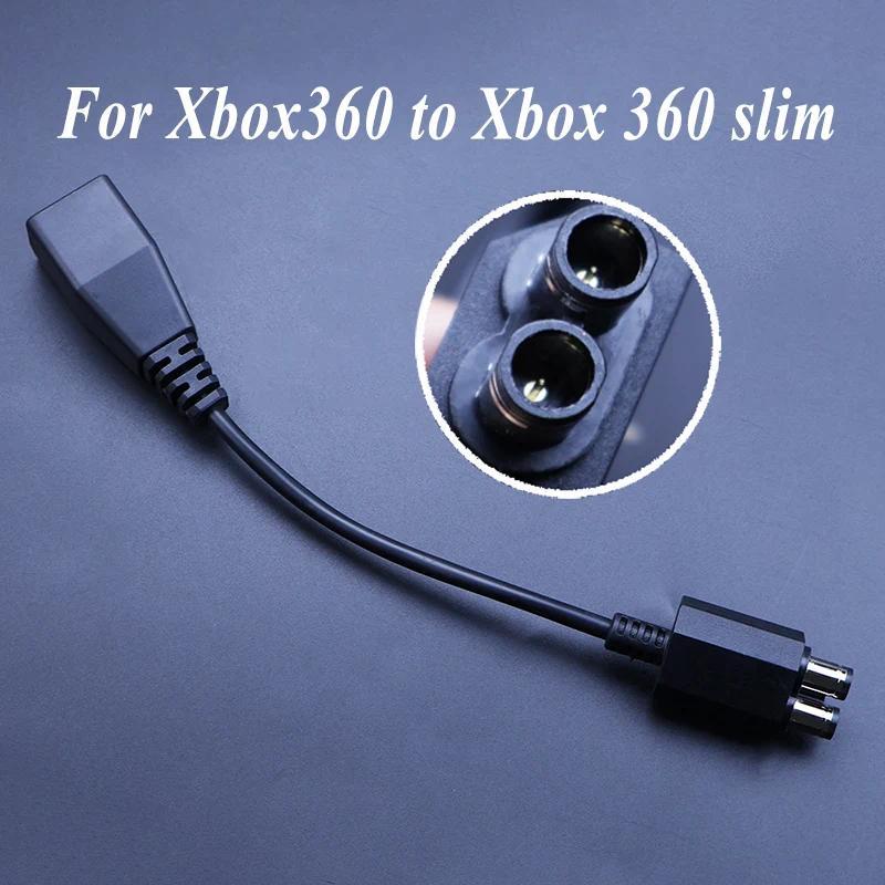 1 buah Kabel Adaptor AC untuk Xbox 360 ke Xbox 360 Slim/Xbox One/Xbox 360 E, Kabel Transfer Daya, Ka