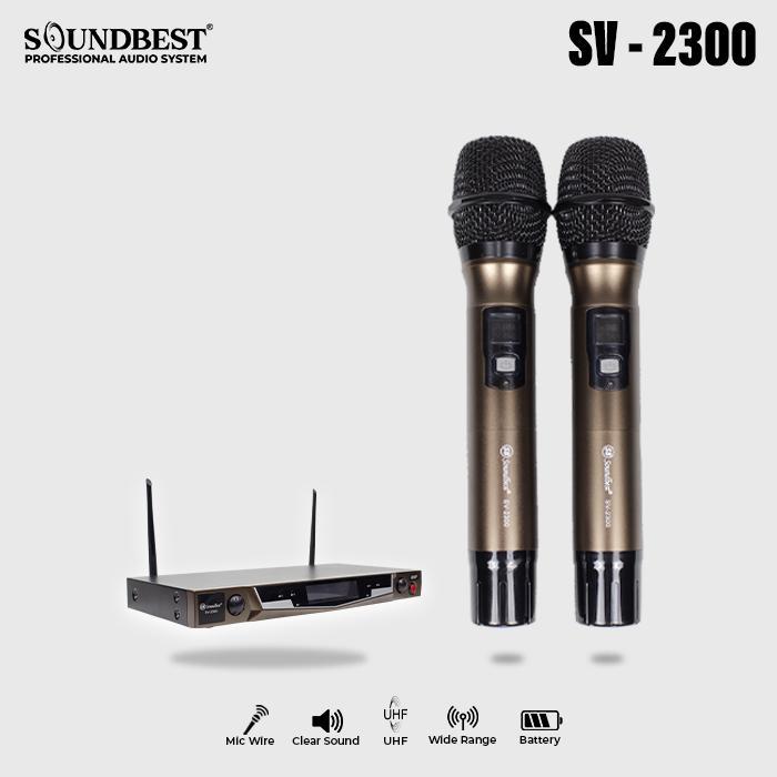 MICROPHONE WIRELESS SOUNDBEST SV 2300