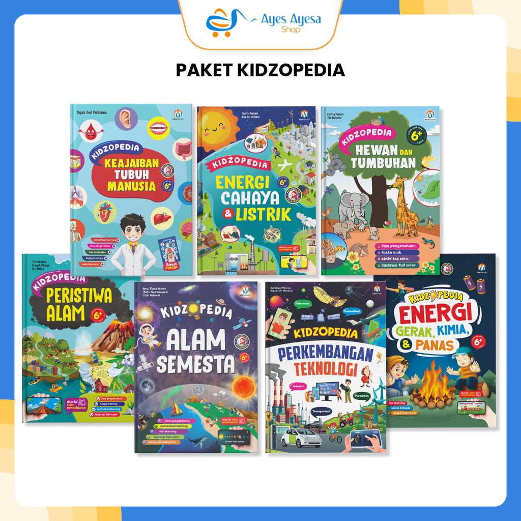 Ziyadbooks Official Buku Kidzopedia Perkembangan Teknologi Ensiklopedia Anak Edukasi Sains SD Ziyadb