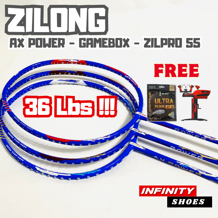 ZILONG AXPower Gamebox 2023 ZILPRO 55 - Raket Badminton Zilong