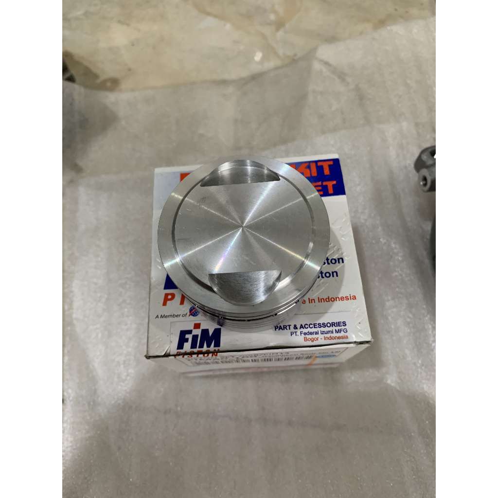 Piston fim custom bubut coak untuk vario125 58/59pin 13