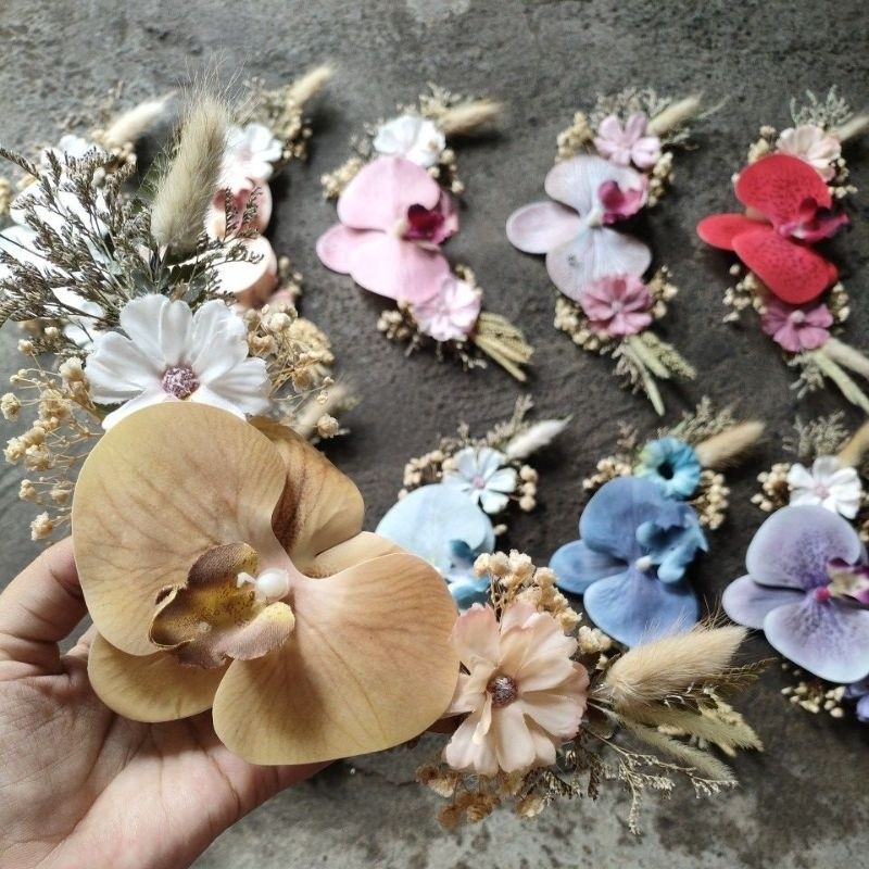 Rangkaian Bunga Anggrek latex rangkaian bunga mahar bunga hiasan mahar dekorasi mahar seserahan