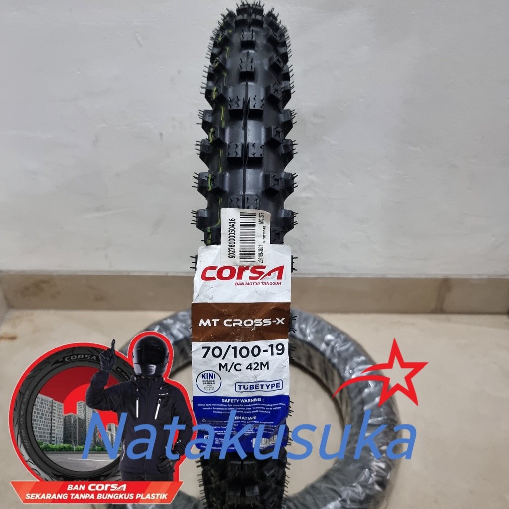 CORSA MT Cross X 70/100 - 19 Tubetype (TT),,,