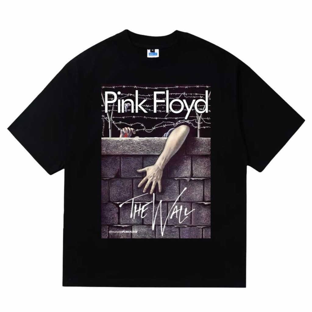 Tshirt Pink Floyd Vintage Kaos lengan pendek Putih