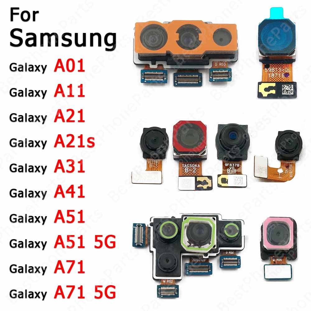 Kamera Belakang Untuk Samsung Galaxy A01 A11 A21 A21s A31 A41 A51 A71 5G Modul Kamera Belakang Suku 