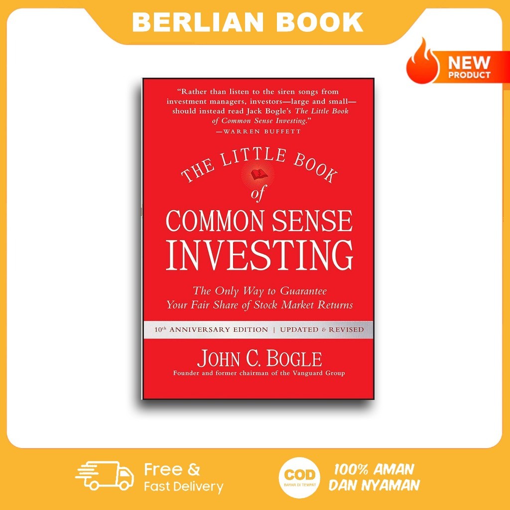 The Little Book of Common Sense Investing by John C. Bogle (English)