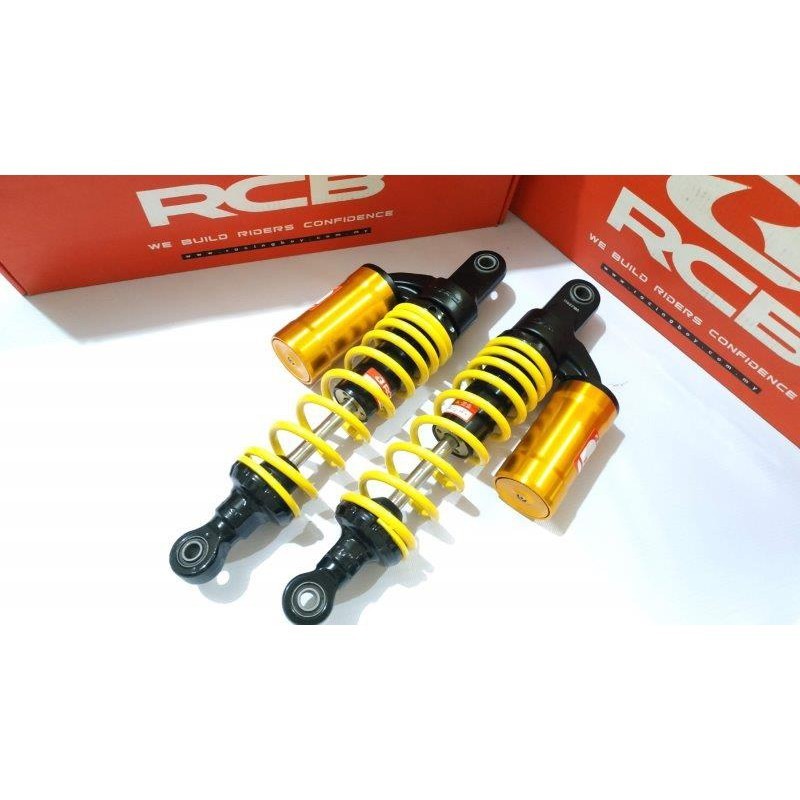 SHOCK BELAKANG RCB RX KING  TIGER BLADE 320 mm MB2 ORIGINAL KUNING