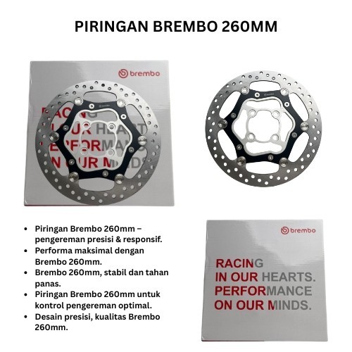 DISC PIRINGAN BREMBO VIETNAM 260mm HONDA YAMAHA