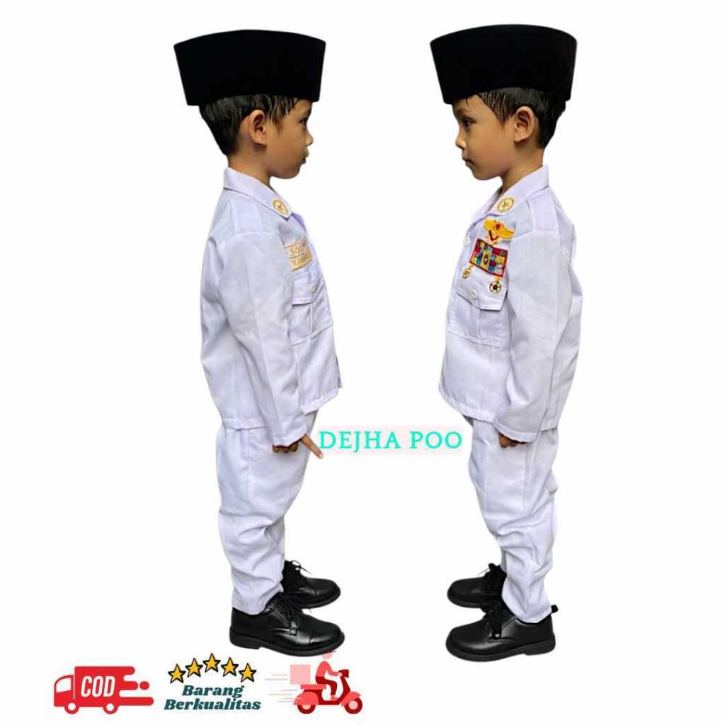 baju sukarno seragam pahlawan sukarno pakaian profesi anak baju karnaval anak