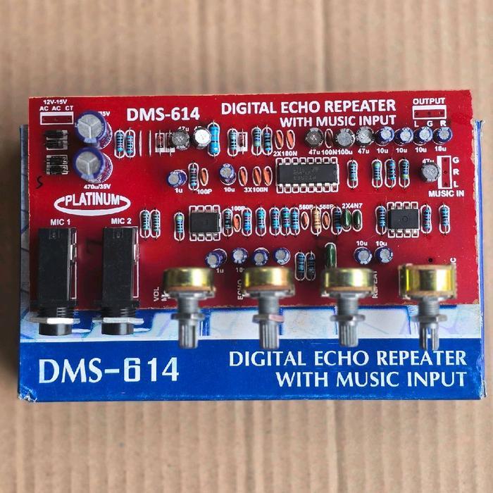digital echo repeater dms 614 platinum DIGITAL ECHO REFEATER   DMS-614 DIGITAL ECHO REPEATER OUTPUT 