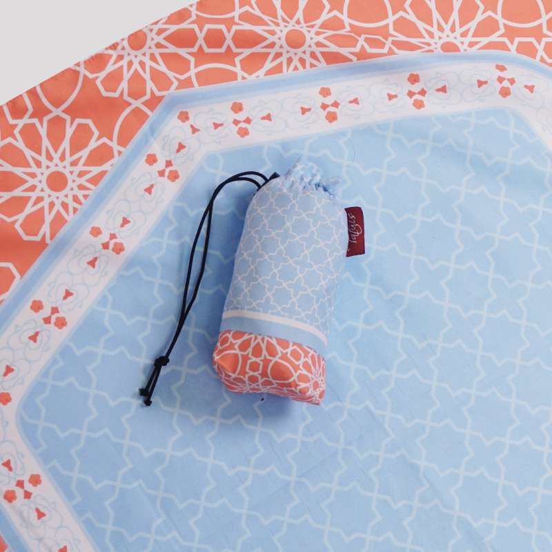 Tatuis Ruqayya Faliha Tiara 071 Sajadah Travel - Blue