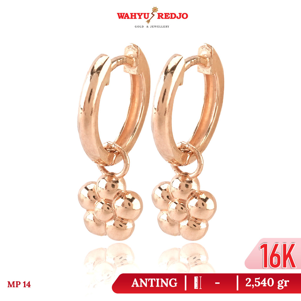Anting Emas Kadar 16K Wahyu Redjo AN-16K-31263472-PMR